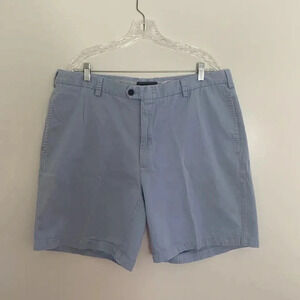 Orvis Mens Signature Twill Chino Shorts Sz 40 Blue Fishing Outdoor Hiking (396)